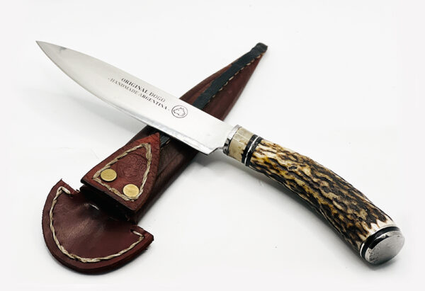 Knife Deer Antler Handle MOD: C1015